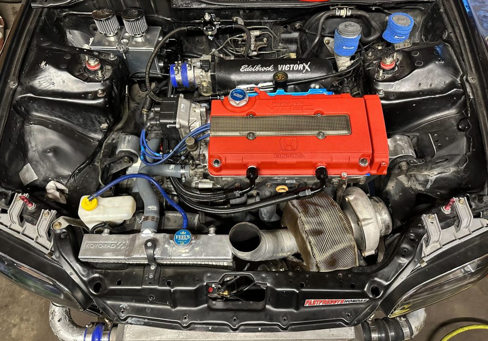 B series turbo setup by Fast Freddys in Edmonton